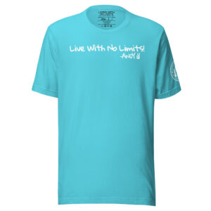 "Live With No Limits!" –Andy✌ - Unisex Crew-Neck